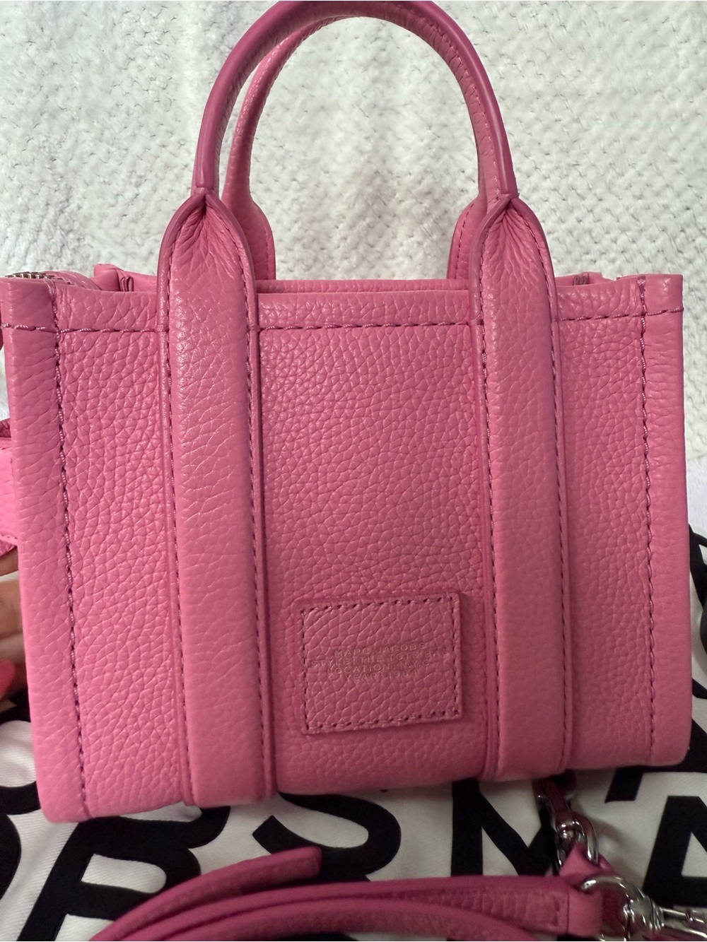 Marc Jacobs mini tote bag (petal) - Picture 4 of 7